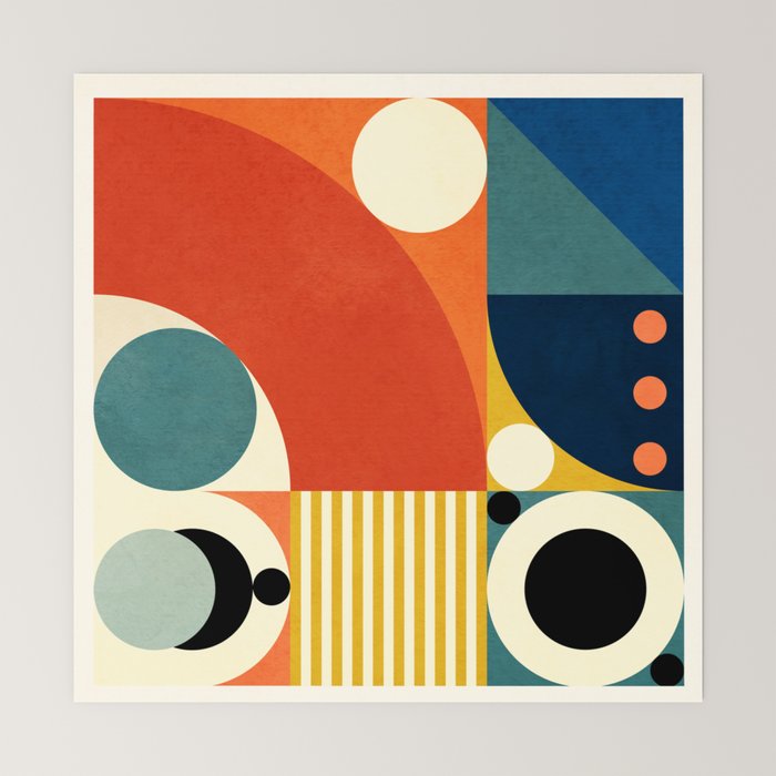 Roud Flow No 3 Mini Art Print Gallery Image 6