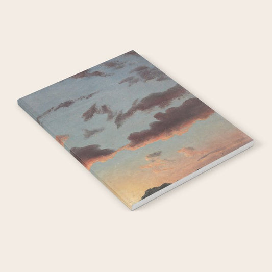 "Cloud Study" by Knud Baade, 1838 Notebook Gallery Image 2