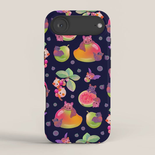 Fruit and bat - dark iPhone Case Gallery Image 2