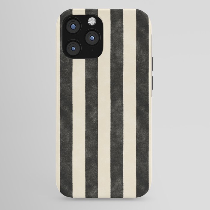 Cabana Stripe - black & cream iPhone Case Gallery Image 44