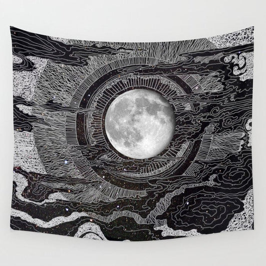 Moon Glow Wall Tapestry Gallery Image 2