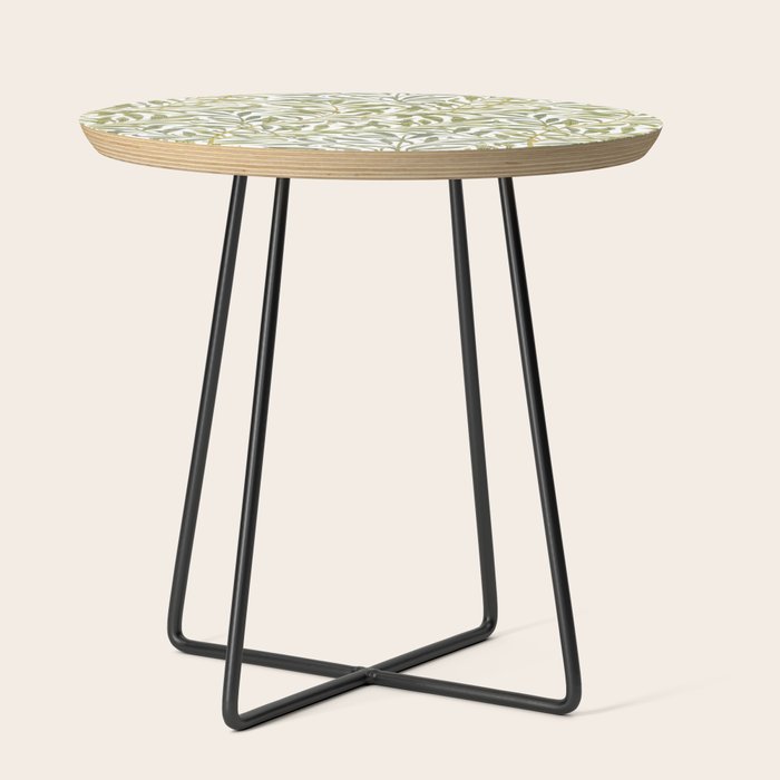 William Morris Willow Bough Green & White 1887 Side Table Gallery Image 2