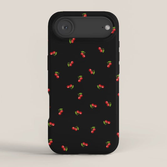Dark Delicate Cherry iPhone Case Gallery Image 2