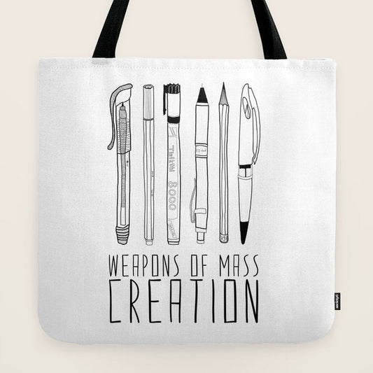 weapons of mass creation Tote Bag Gallery Image 2