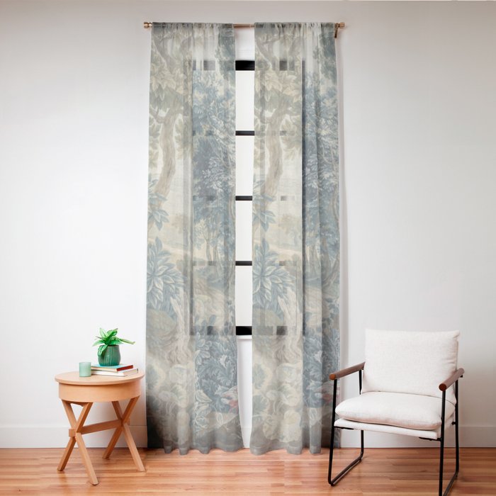 Antique 18th Century Flemish Verdure Tapestry Window Curtain Gallery Image 24