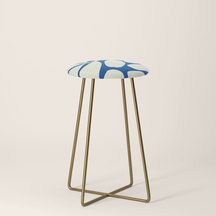 Abstract-botanical 33 Stool Gallery Image 4