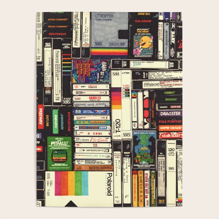Cassettes, VHS and Video Games Poster Gallery Image 3