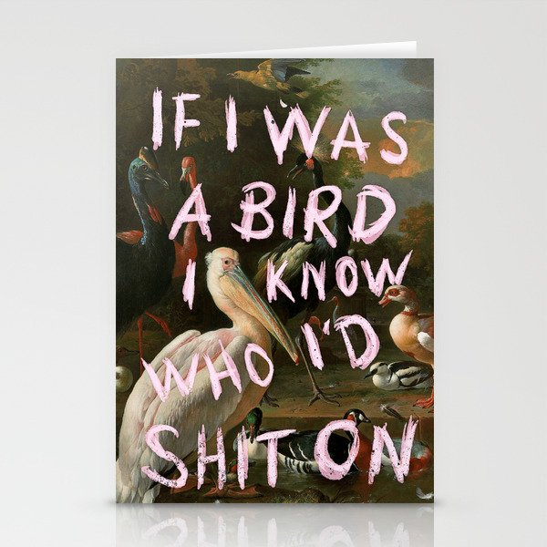 If I Was A Bird Stationery Card Gallery Image 1