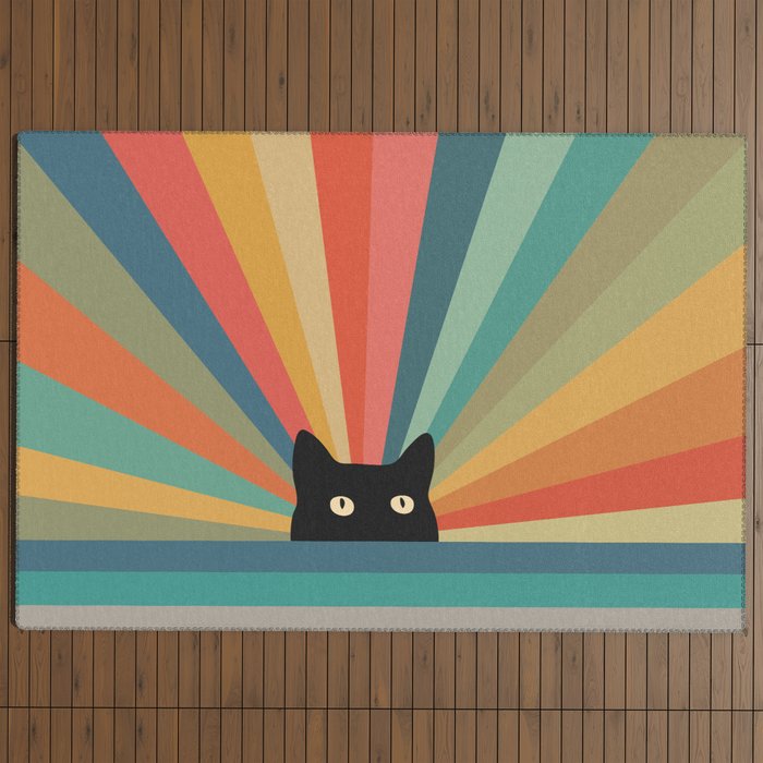 Cat Landscape 165C Outdoor Rug Gallery Image 4