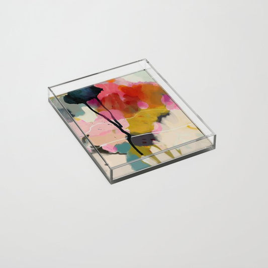 paysage abstract Acrylic Tray Gallery Image 2