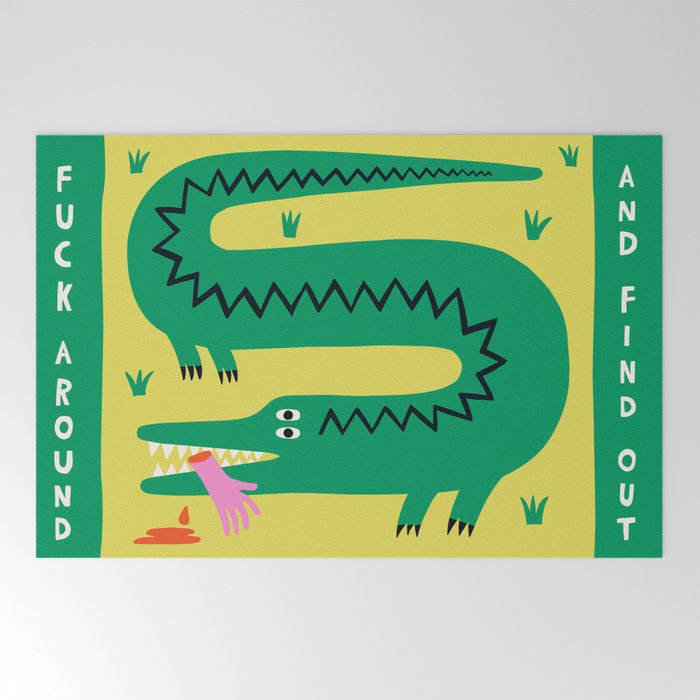 Fuck Around & Find Out Welcome Mat Gallery Image 2