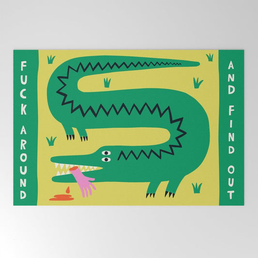Fuck Around & Find Out Welcome Mat Gallery Image 2