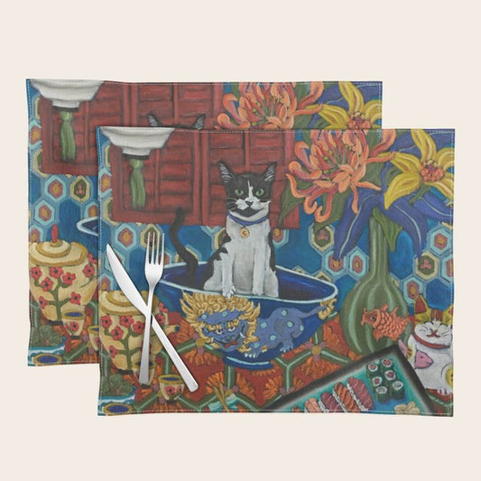 Beckoning Cat Placemat Gallery Image 2