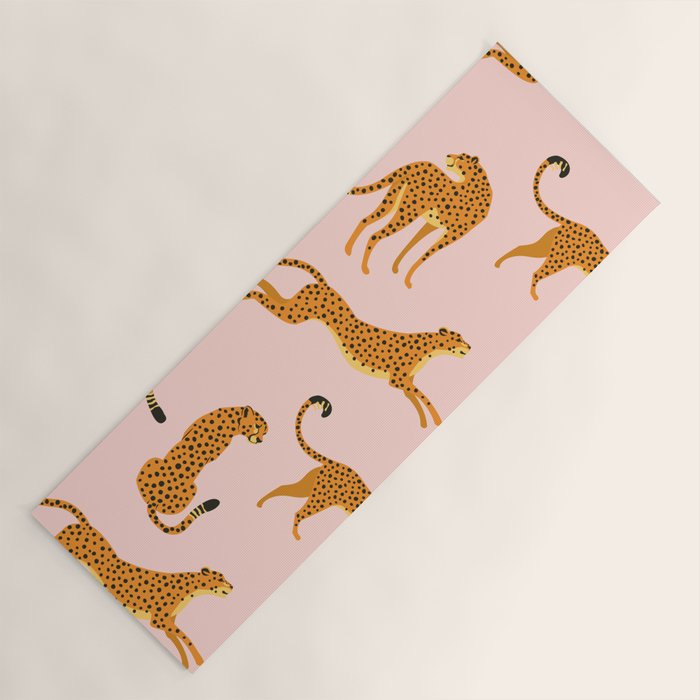 Leopard pattern Yoga Mat Gallery Image 1