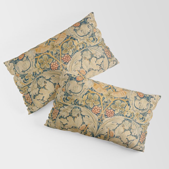 William Morris Antique Acanthus & and Vine Pillow Sham Gallery Image 4
