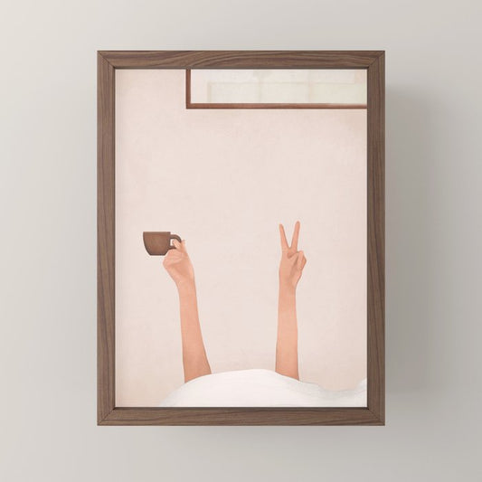 Good Peaceful Morning Mini Art Print Gallery Image 2