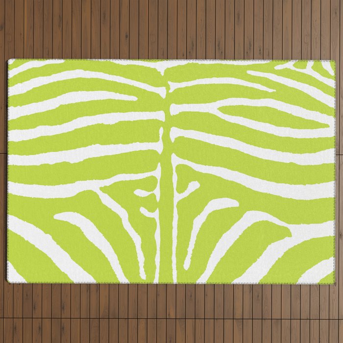 Zebra Wild Animal Print 223 Outdoor Rug Gallery Image 4