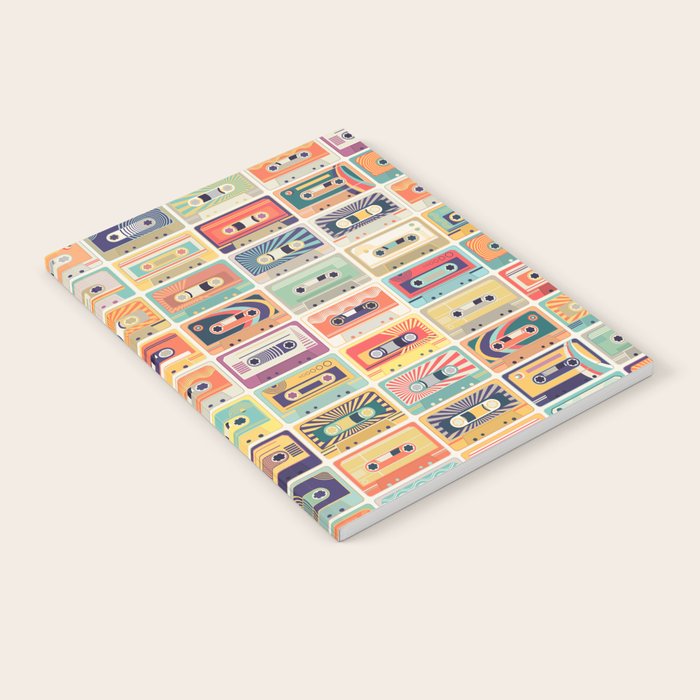 Retro 90s Mixtapes Notebook Gallery Image 1