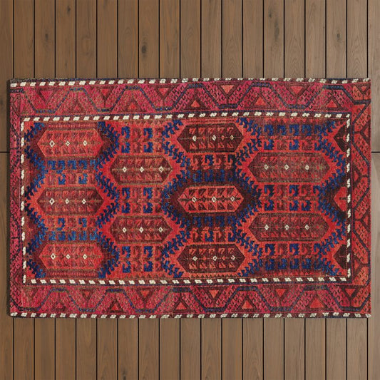Baluch Antique Khorasan Persian Rug Print Outdoor Rug Gallery Image 2