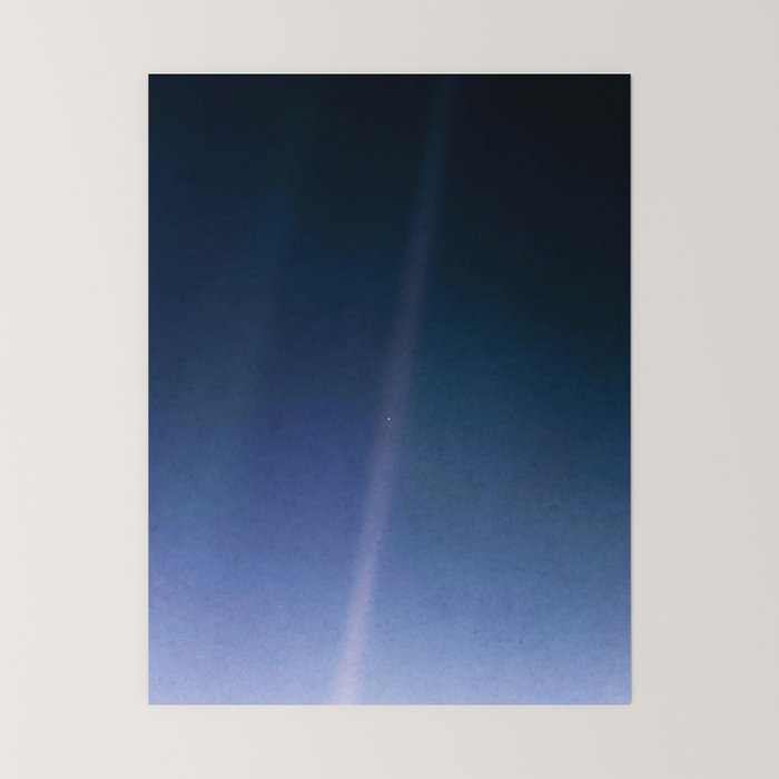 Pale Blue Dot â Voyager 1 (2020 revision) Mini Art Print Gallery Image 6