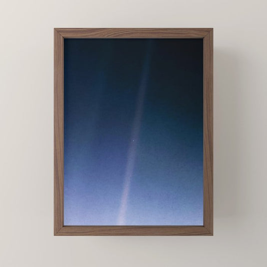 Pale Blue Dot â Voyager 1 (2020 revision) Mini Art Print Gallery Image 2