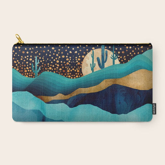 Indigo Desert Night Carry All Pouch Gallery Image 2
