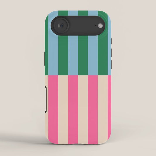 Modern Minimalist Abstract Stripes iPhone Case Gallery Image 2