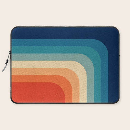 Retro 70s Color Palette III Laptop Sleeve Gallery Image 2