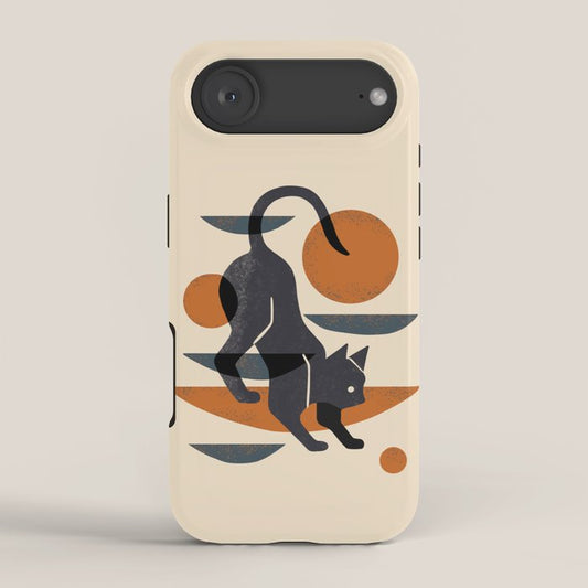 Cat At Play iPhone Case Gallery Image 2
