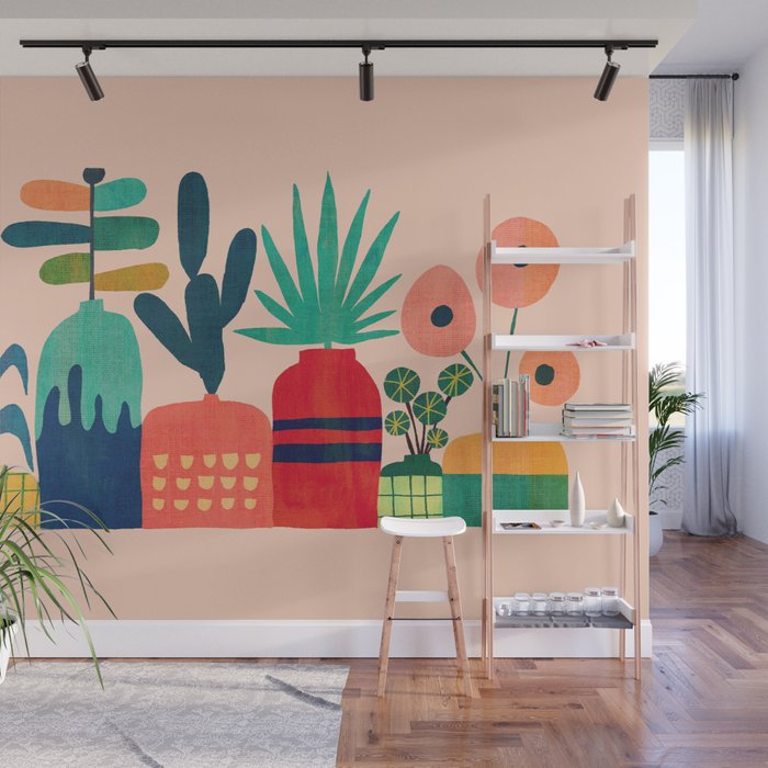 Plant mania Wall Mural Gallery Image 1