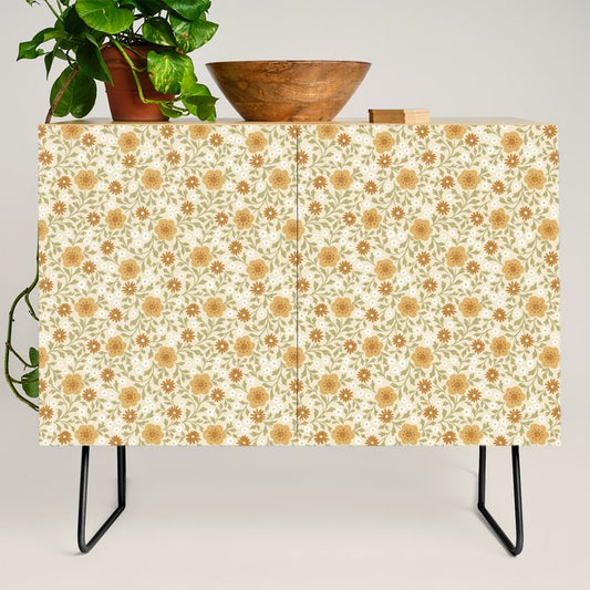 Eloise Floral - Gold Credenza Gallery Image 2