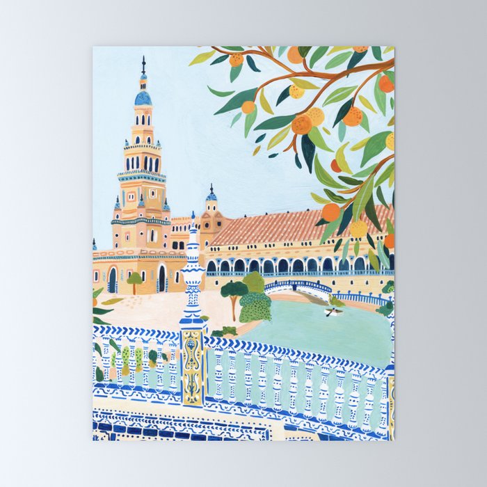 Seville Mini Art Print Gallery Image 6