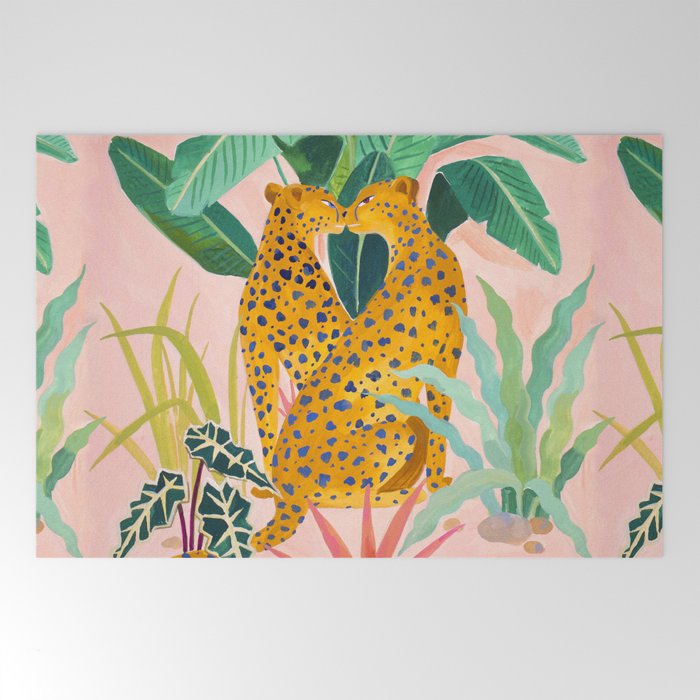 Cheetah Crush Welcome Mat Gallery Image 2