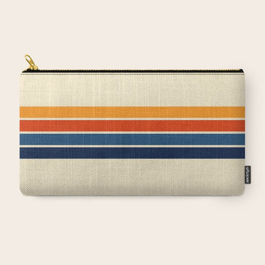 Classic Retro Stripes Carry All Pouch Gallery Image 2