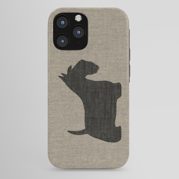 Scottish Terrier | Black Scottie Dog Silhouette iPhone Case Gallery Image 44