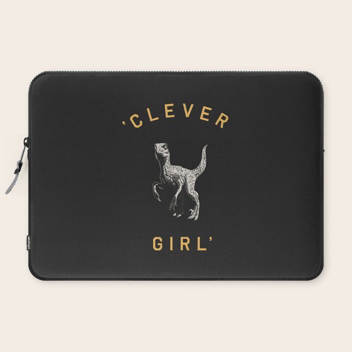Clever Girl (Dark) Laptop Sleeve Gallery Image 2