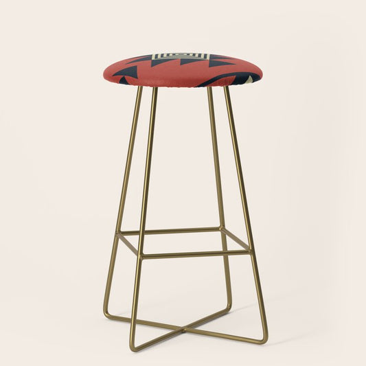 Aztec pattern Stool Gallery Image 2