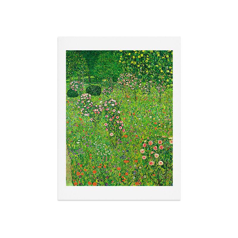 Gustav Klimt "Orchard With Roses" Art Print Gallery Image 9