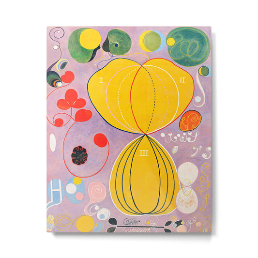 Hilma af Klint "The Ten Largest, No. 07, Adulthood, Group IV" Metal Print Gallery Image 2
