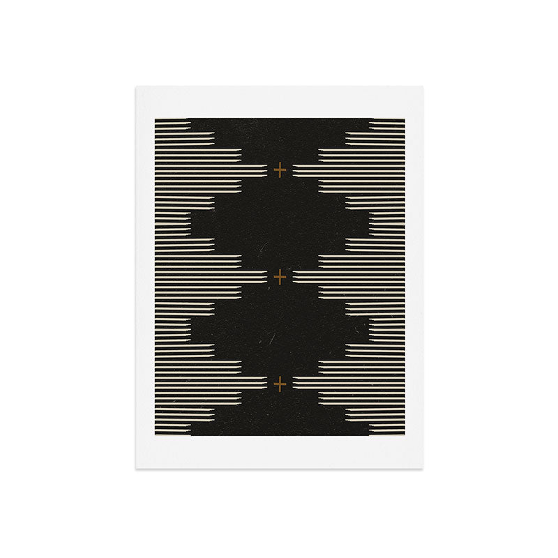 Southwestern Minimalist Black & White Art Print Gallery Image 5