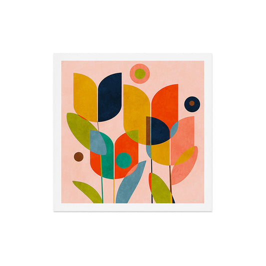 floral shapes III Art Print Gallery Image 2