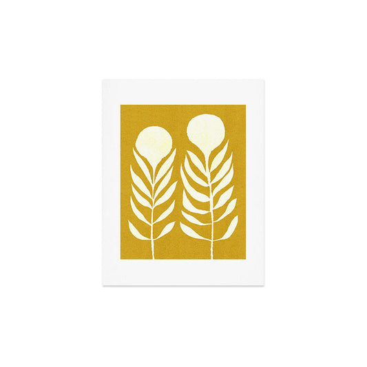 Flower 013-yellow Art Print Gallery Image 2