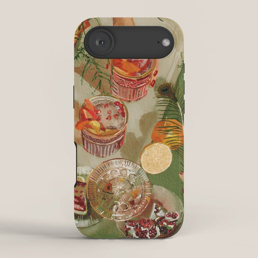 The magic of pomegranate cocktails iPhone Case Gallery Image 2