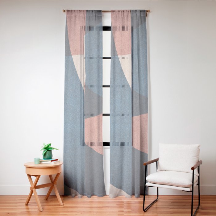 ABSTRACT ALPHABET / Gothic C Window Curtain Gallery Image 24
