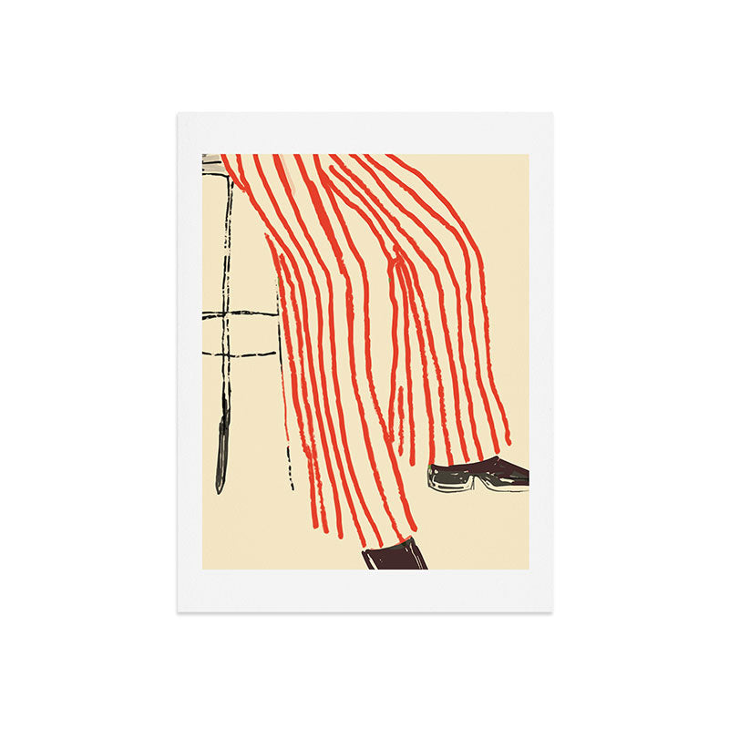 Stripe Pants Art Print Gallery Image 9