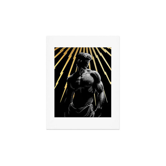 Strength of Zeus (Gold doesn't print shiny) Art Print Gallery Image 2