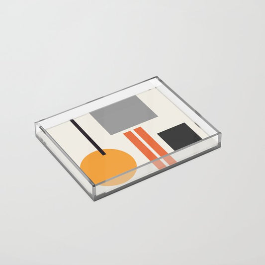 Mid Century 05 Acrylic Tray Gallery Image 2