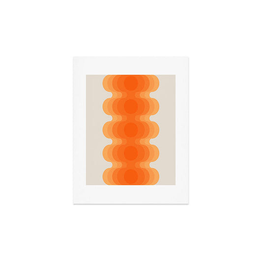 Echoes - Creamsicle Art Print Gallery Image 2