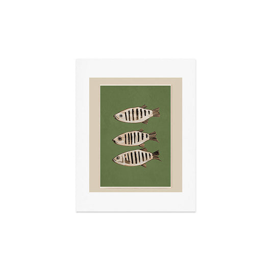 Abstract Fish Study II Art Print Gallery Image 2