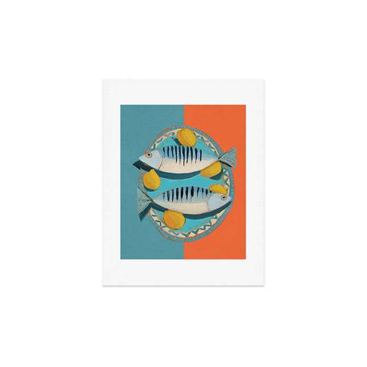 Modern Coastal Still Life Art Print Gallery Image 2